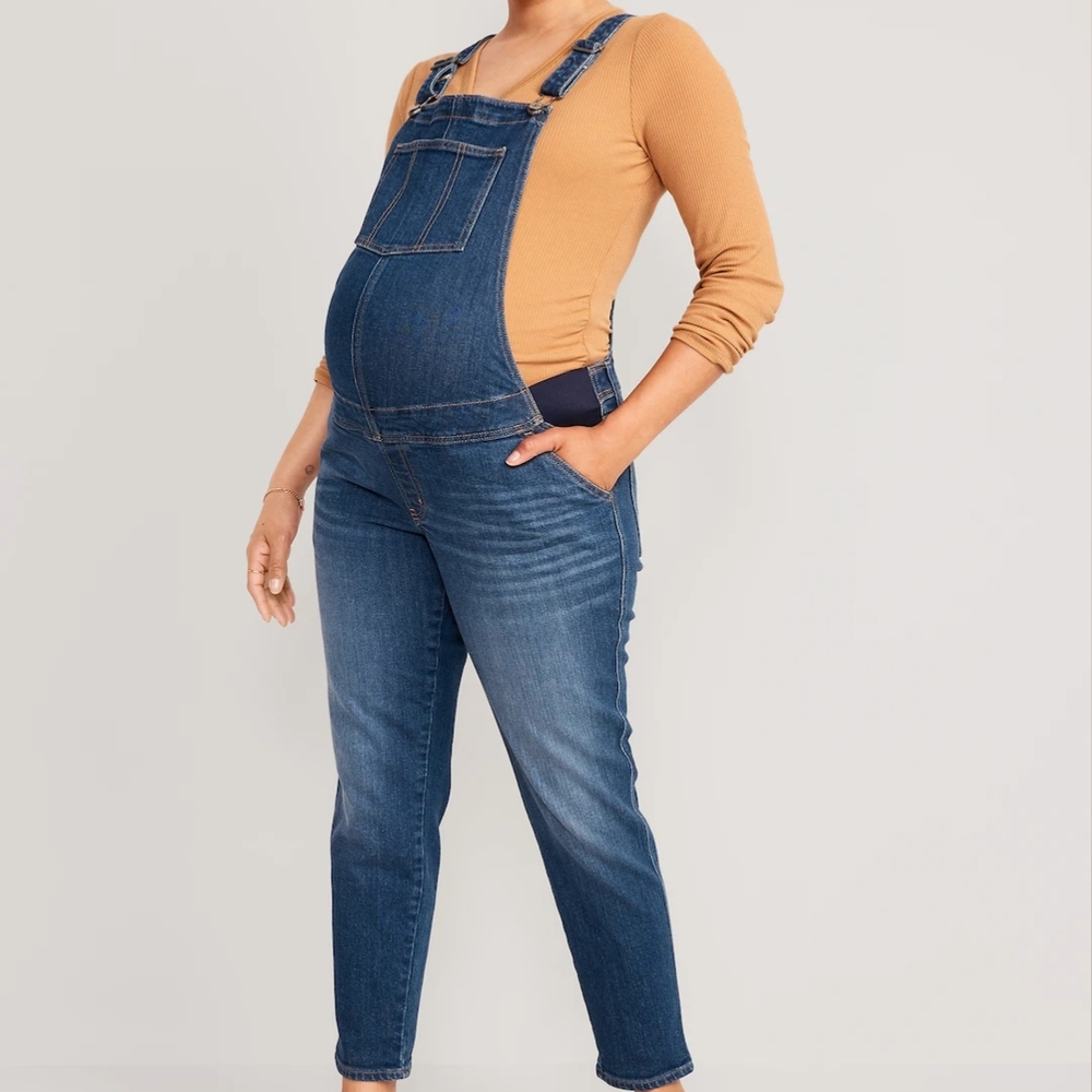Women's Blue Denim Overalls